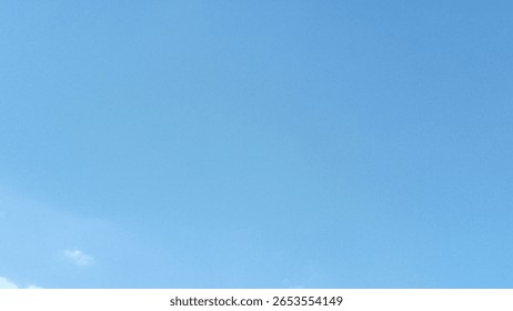 blue sky with few clouds