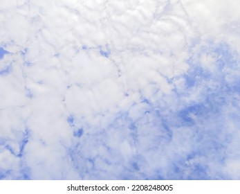 The Blue Sky Filled With Many Clouds