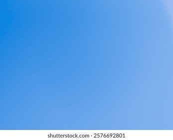 Blue sky gradation of empty winter sky 06.
I took a picture of the clear blue sky in winter.