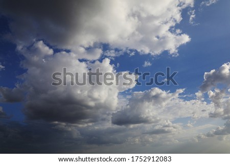 Blue Sky Image With Clouds