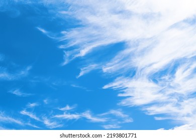 Blue Sky With Light Haze Effect