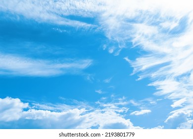 Blue Sky With Light Haze Effect