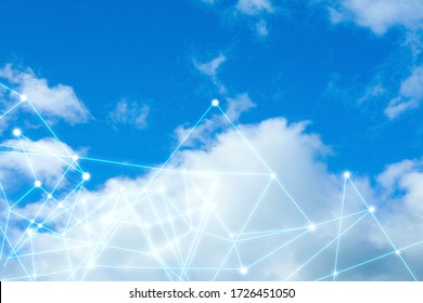 cloudy sky background clipart technology