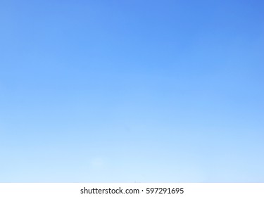 Blue Sky No Clouds  Natural Background Pattern.