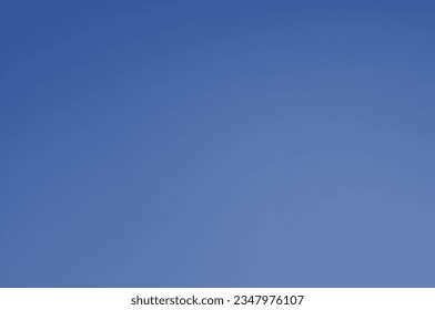 Blue sky object without clouds