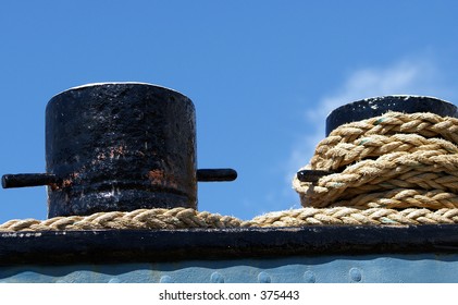 blue sky on a rope