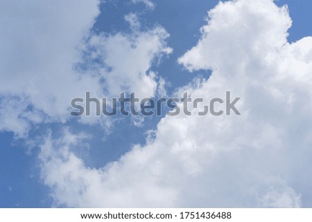 blue sky outdoor and cloud