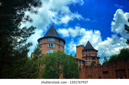 Blue Sky Over Bukit Tinggi Berjaya Hill,Malaysia