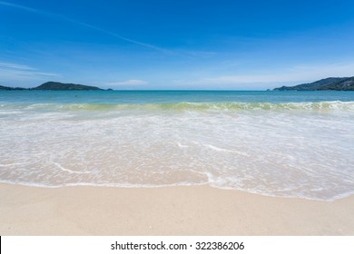 Blue Sky In Patong Beach 