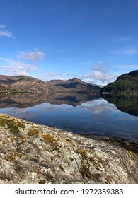 Blue Sky And Reflections On Loch Goil