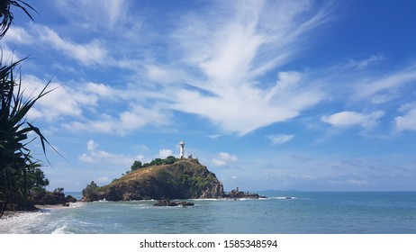 blue sky and sea in thailand