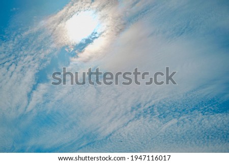 Similar – clouds Evening altocumulus