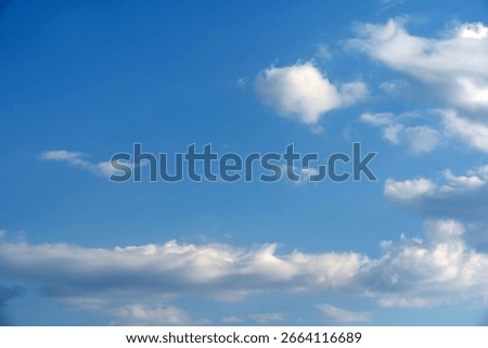 Blue sky with some clouds