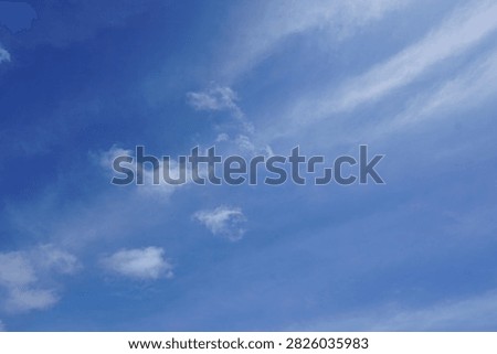 blue sky with some clouds