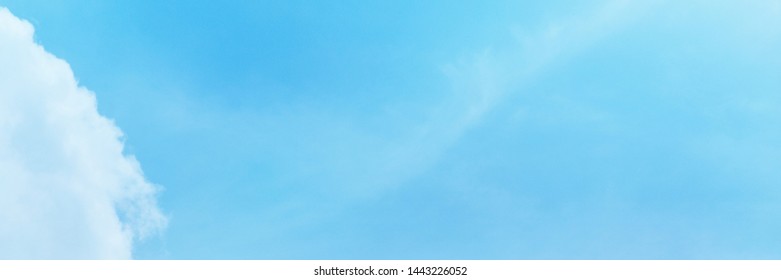 blue sky with white cloud - Shutterstock ID 1443226052