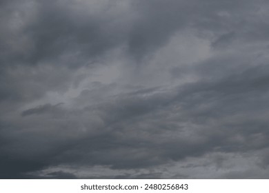 blue sky and white cloud background, cloudy in rainny season
