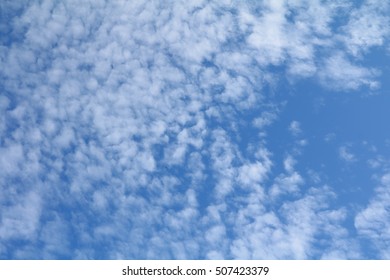 blue sky and white cloud beautiful colorful in nature with copy space for add text