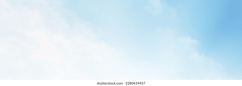 Blue sky with white cloud. The summer heaven is colorful clearing day Good weather and beautiful nature in the morning. - Powered by Shutterstock