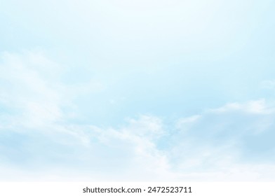 Cielo azul con nubes