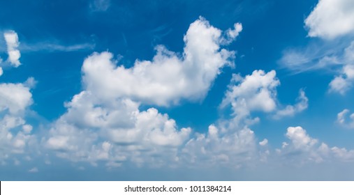 Blue Sky And White Clouds