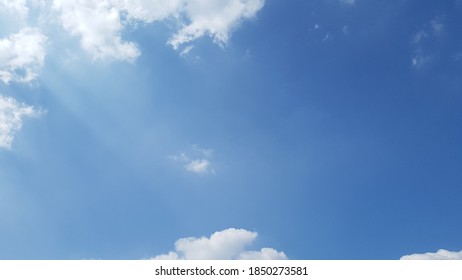 blue sky and white clouds - Shutterstock ID 1850273581