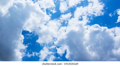 Blue Sky With White Clouds