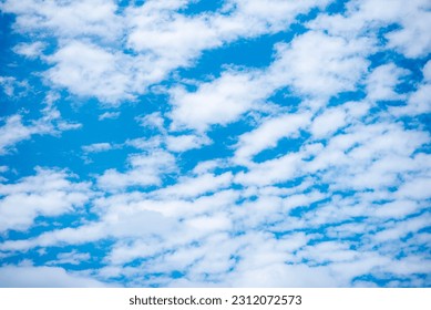blue sky and white clouds. - Shutterstock ID 2312072573