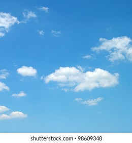 Blue Sky And White Clouds