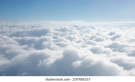 Blue sky and white clouds background - Sky texture for illustration, 3D rendering, digital art. - Powered by Shutterstock