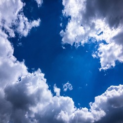Blue Sky.Clouds., a Background Photo by Titus Group