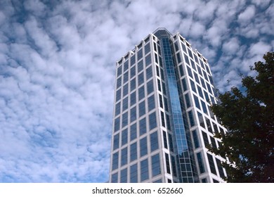 Blue Skyscraper