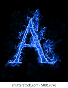 Blue Fire Alphabet Images Stock Photos Vectors Shutterstock