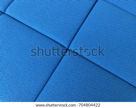 Blue sofa cloth texture