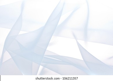 Blue Soft Chiffon Texture Background