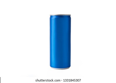 Blue Soft Drink Cans On White Stock Photo 1331845307 | Shutterstock