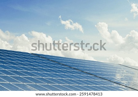 A Blue Solar Panel Board
