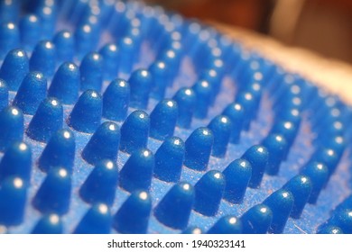 Blue Spiky Chair Anti Stress Pillow 