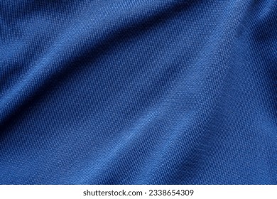 Blue sports clothing fabric football shirt jersey texture - Powered by Shutterstock