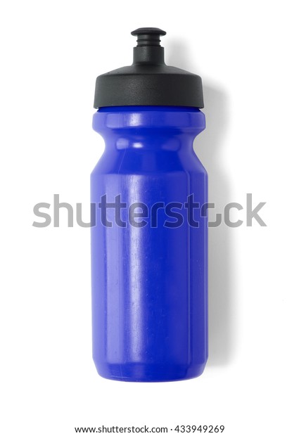 Blue Sports Drink Water Bottle Isolated Stock Photo 433949269 ...