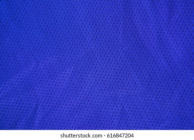 Blue Sports Fabric Texture Jersey