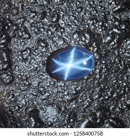 Blue Star Sapphire From Pailin, Cambodia