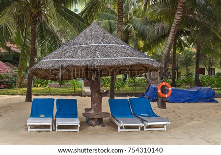 Similar – Image, Stock Photo Parasol, under palm trees