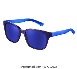 Blue Sunglasses 