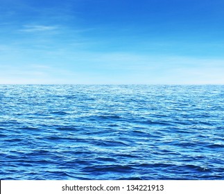 Blue Sunny Sea Water Surface Stock Photo 134221913 | Shutterstock