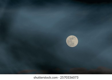 La súper luna azul
