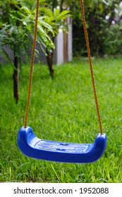 Blue swing