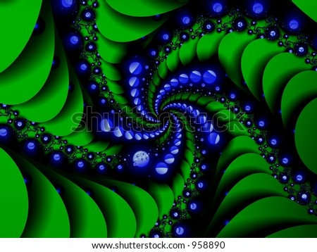 BLUE SWIRL