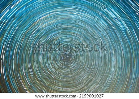 A blue swirly astral maelstrom