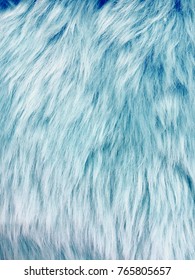 Blue Synthetic Fur Effect Background