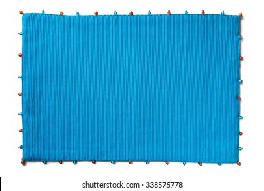 Blue Table Mat - Isolated